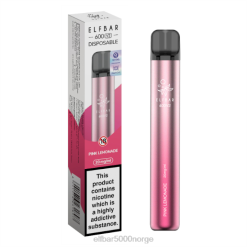 ELFBAR 600V2 engangs vape rosa limonade - Kjøpe Elf Bar 4D807