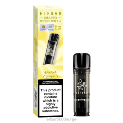 ELFBAR ELFA PRO ferdigfylte belg - 2pk banan - Elf Bar Norge 4D8078