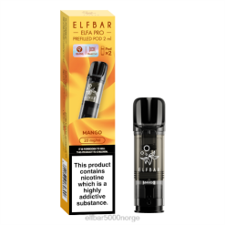 ELFBAR ELFA PRO ferdigfylte belg - 2pk mango - Elf Bar Norge 4D8087