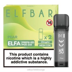 ELFBAR ELFA ferdigfylt pod (2 pakke) pære - Elf Bar Norge 4D80123