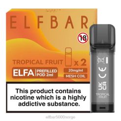 ELFBAR ELFA ferdigfylt pod (2 pakke) tropisk frukt - Elf Bar Norge 4D80120