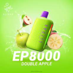 ELFBAR EP8000 engangs vape dobbelt eple - Kjøpe Elf Bar 4D80313