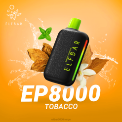 ELFBAR EP8000 engangs vape tobakk - Elf Bar Pris 4D80302