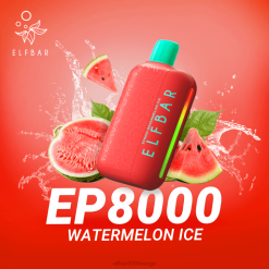 ELFBAR EP8000 engangs vape vannmelon is - Elf Bar Norge 4D80303