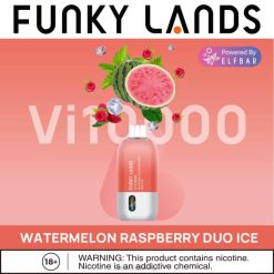 ELFBAR Funky Lands Vi10000 engangs vape vannmelon bringebær duo is - Kjøpe Elf Bar 4D80388