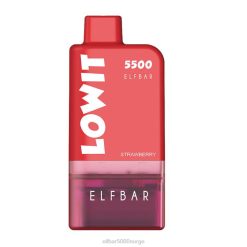 ELFBAR LOWIT 5500 forhåndsfylt podsett jordbæris - Kjøpe Elf Bar 4D80361