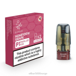 ELFBAR Mate 500 P1 ferdigfylte kapsler (2 pakker) honningdrue - Kjøpe Elf Bar 4D80163