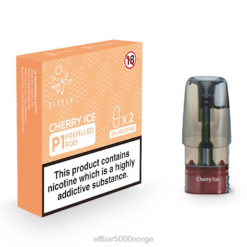 ELFBAR Mate 500 P1 ferdigfylte kapsler (2 pakker) kirsebæris - Elf Bar Norge 4D80156