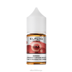 Elf Bar Norge B44H15 - ELFBAR ELFLIQ Nic salt 30 ml Cola