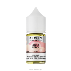 Elf Bar Norge B44H7 - ELFBAR ELFLIQ Nic salt 30 ml Apple Peach