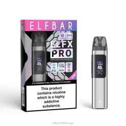 Kjøpe Elf Bar B44H1 - ELFBAR ELFX Pro Åpne POD -enhet Sliver