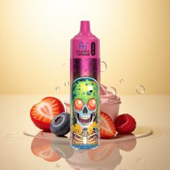 Fumot Randm Tornado 30000 Puffs Blåbringebær Jordbær Bringebær Iskrem med 30mL og 5% nikotin