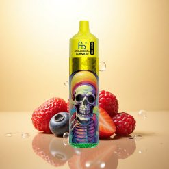 Fumot Randm Tornado 30000 Puffs Jordbær Blåbær Bringebær 30mL 600mAh