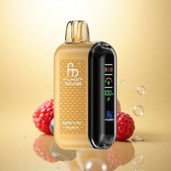 Fumot Tornado 20000 Puffs Blåbær Sur Bringebær med 850mAh og Dual Mesh Coil