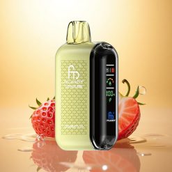 Fumot Tornado 20000 Puffs Jordbæris med Dual Mesh Coil og 850mAh