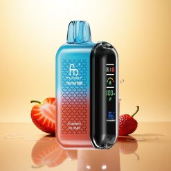 Fumot Tornado 20000 Puffs Jordbæriskrem med Dual Mesh Coil og 850mAh