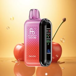 Fumot Tornado 20000 Puffs Kirsebær Cola Dual Mesh Coil 20ml 850mAh