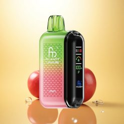 Fumot Tornado 20000 Puffs Kirsebær Dual Mesh Coil Smart Display