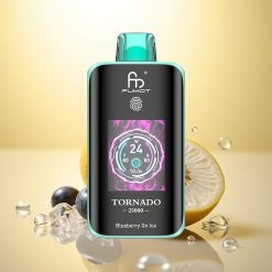 Fumot Tornado 25000 Puffs Blåbær På Is Med 700mAh Og 20ml