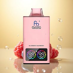 Fumot Tornado 35000 Puffs Blåbær Bringebær Dual Mesh Coil 700 MAH USB-C