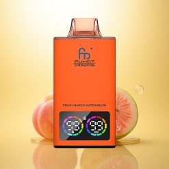 Fumot Tornado 35000 Puffs Fersken Mango Vannmelon Dual Mesh Coil 15ml E-juice 700 mAh