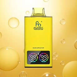 Fumot Tornado 35000 Puffs Suret Eple Lys med 15ml og 700 mAh