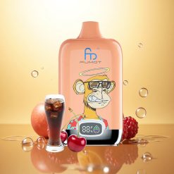 Fumot Tornado Digital Box 12000 Puffs Blandede Bær Mesh Coil 550mAh