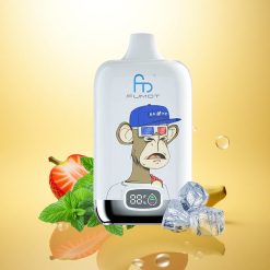 Fumot Tornado Digital Box 12000 Puffs Jordbær Banan Mesh Coil 550mAh