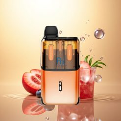 Fumot Ultra T32000 Puffs Blåbær Kirsebær Tranebær - Kirsebær Is med 20mg nikotin og 800mAh